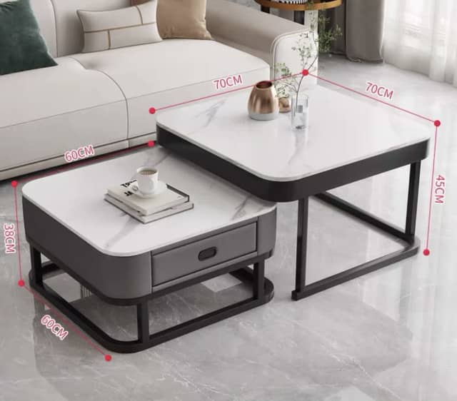 Brand New Sintered Stone Coffee Table Marble Looking Coffee Tables