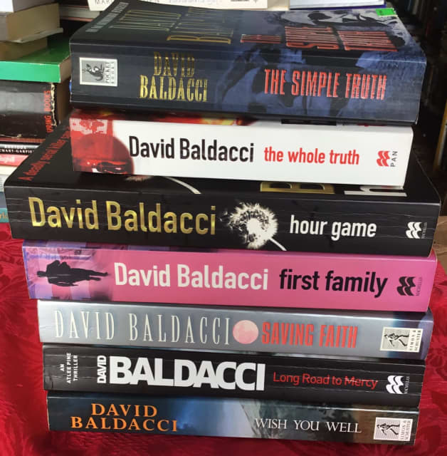 David Baldacci Thrillers -post Included! - Fiction Books In Burnie TAS ...