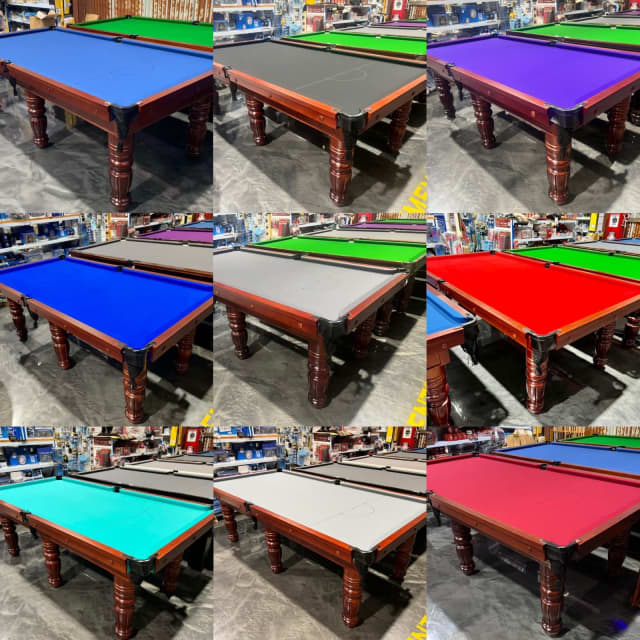 NEW Quality Slate Cedar Pool Snooker Billiard Tables Other Sports