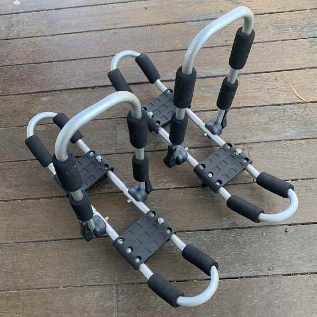 JShaped Universal 2 Kayak Roof Racks Kayaks & Paddle Gumtree