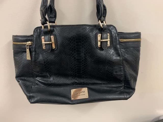 Stunning black leather Wayne by Wayne Cooper large handbag | Bags ...