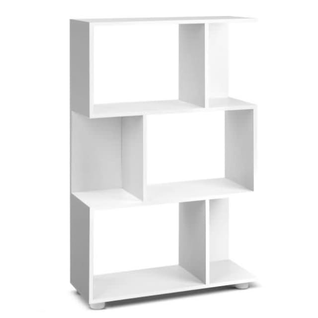 3 Tier Zig Zag Bookshelf White Bookcases & Shelves Gumtree Australia Adelaide City