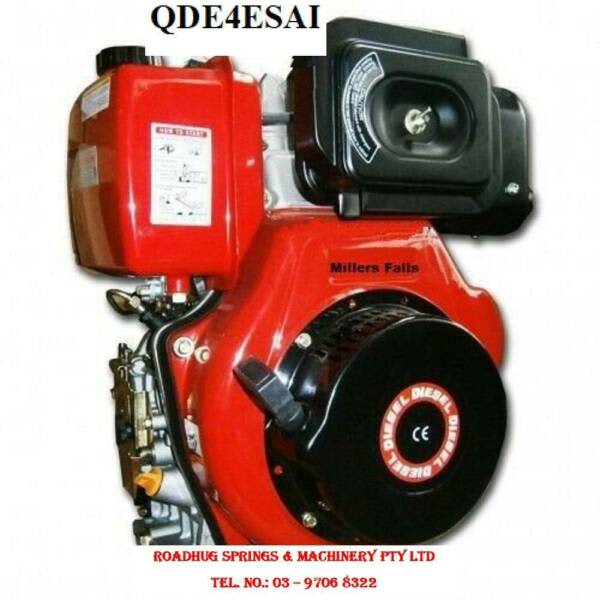 ENGINE Diesel 4.5 Hp Electric Start Part No. QDE4ESAI Other Parts