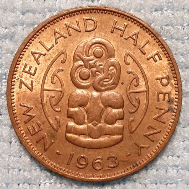 New Zealand 1963 Half Penny Other Antiques Art Collectables new-zealand-1963-half-penny-other-antiques-art-collectables