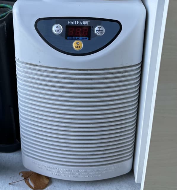 Hailea Fish Axolotl Aquarium Water Tank Chiller HC150A Pet Products