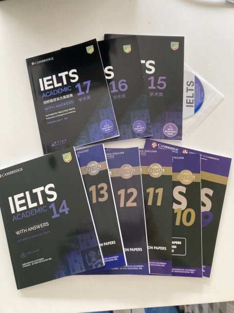 IELTS academic 14,15,16 with CD-ROM