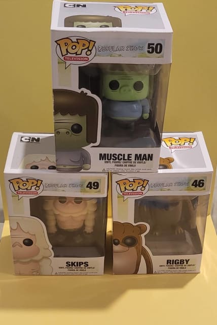 regular show pop vinyls