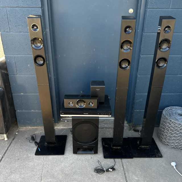 Panasonic Bluray DiscTM Home Theater Sound System Home Theatre Systems in Wingfield SA