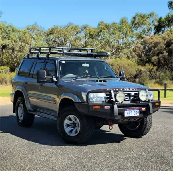 2004 Nissan Patrol GU IV MY05 ST Silver, Chrome Automatic Wagon | Cars ...