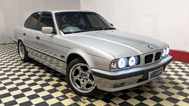 1996 BMW 530i E34 IN AUCTION AT LLOYDS Silver, Chrome Automatic Sedan ...