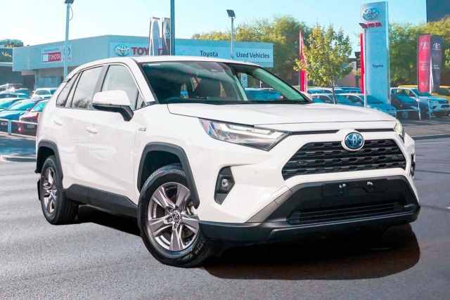 2022 Toyota RAV4 Axah54R GX eFour White 6 Speed Constant Variable Wagon ...