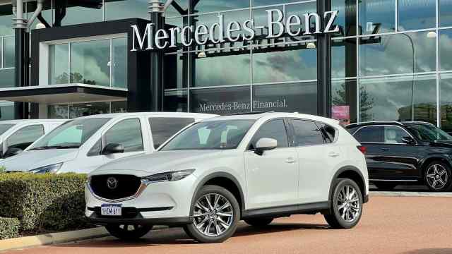 2021 Mazda CX-5 KF4WLA Akera SKYACTIV-Drive i-ACTIV AWD White 6 Speed ...