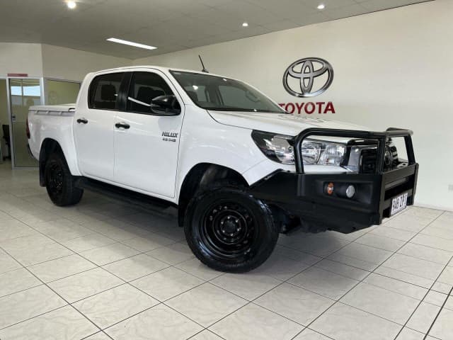 2019 Toyota Hilux SR Double Cab Glacier White Automatic Dual Cab | Cars ...