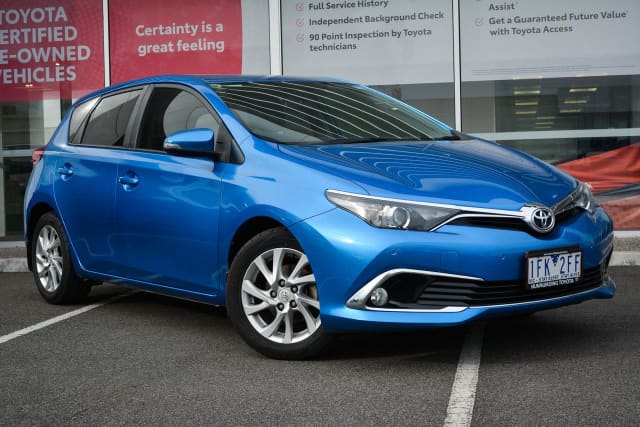 2015 Toyota Corolla ZRE182R MY15 Ascent Sport Blue Gem 7 Speed CVT Auto ...