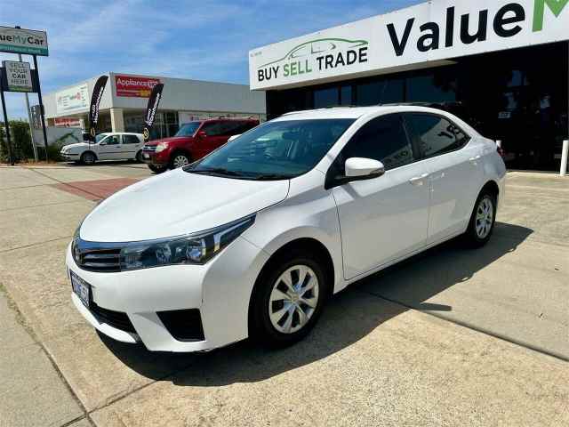 2014 Toyota Corolla ZRE172R Ascent White 7 Speed Constant Variable ...