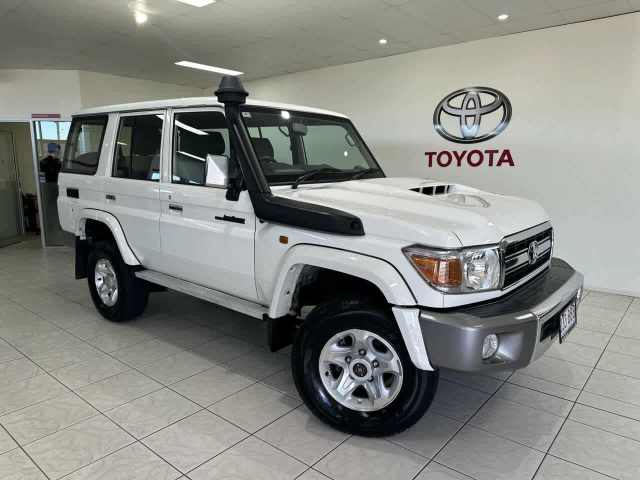 2020 Toyota Landcruiser 7C71450B0 GXL 4.5L Tual Wagon French Vanilla ...