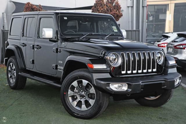 2023 Jeep Wrangler JL MY23 Unlimited Overland Black 8 Speed Automatic ...