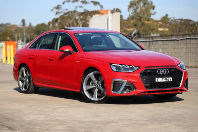 2020 Audi A4 B9 8W MY20 35 TFSI S Tronic S Line Tango Red Matallic ...