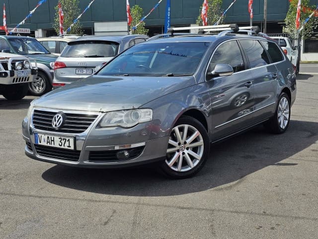 2008 Volkswagen Passat Type 3C MY09 125TDI DSG Grey 6 Speed Sports ...