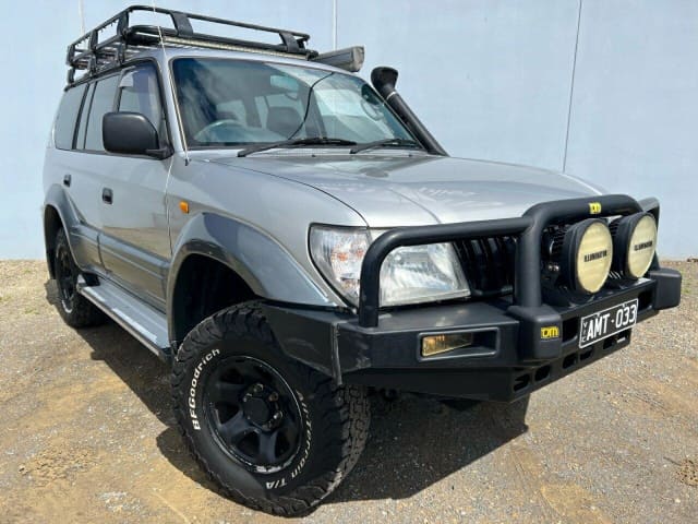 2000 Toyota Landcruiser Prado KZJ95R GXL (4x4) Silver 5 Speed Manual ...