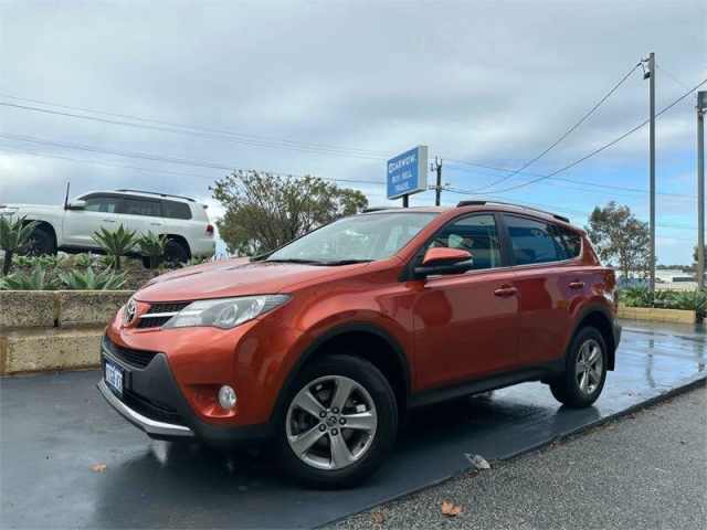 2015 Toyota Rav4 Zsa42r My14 Upgrade Gxl (2wd) Orange Continuous 