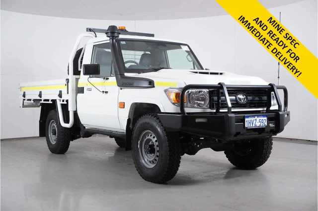 2022 Toyota Landcruiser 70 Series VDJ79R Workmate White 5 Speed Manual ...