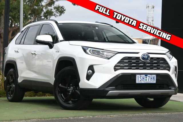 2020 Toyota RAV4 Axah54R Cruiser eFour White 6 Speed Constant Variable ...