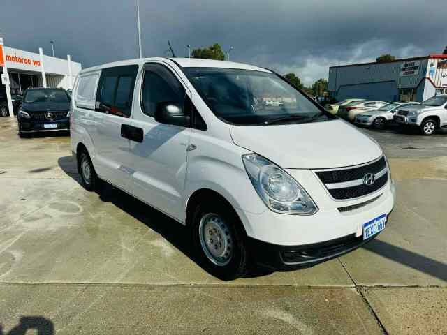 2015 Hyundai iLOAD TQ2-V MY15 Crew Cab White 5 Speed Automatic Van ...