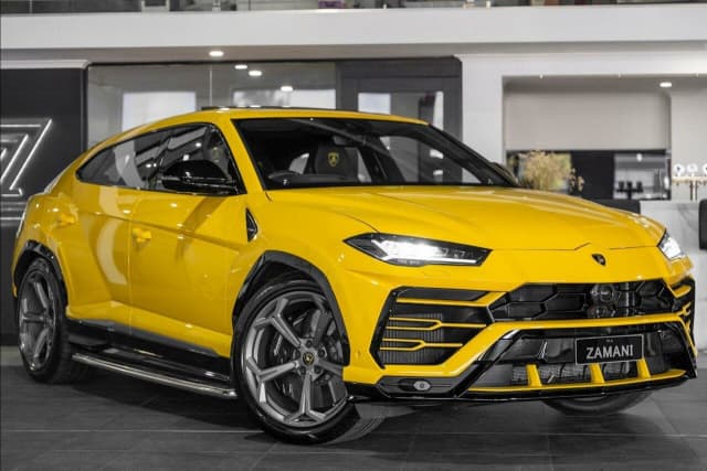 2018 Lamborghini Urus 636 MY19 Yellow Semi Auto Wagon | Cars, Vans ...