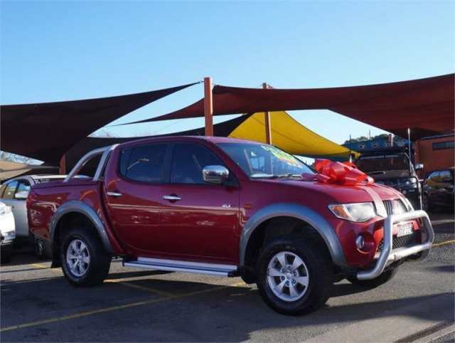 2007 Mitsubishi Triton ML MY07 GLX-R Double Cab Maroon 5 Speed Manual ...