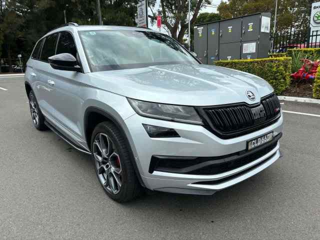 2021 Skoda Kodiaq NS MY21 RS DSG Silver 7 Speed Sports Automatic Dual ...