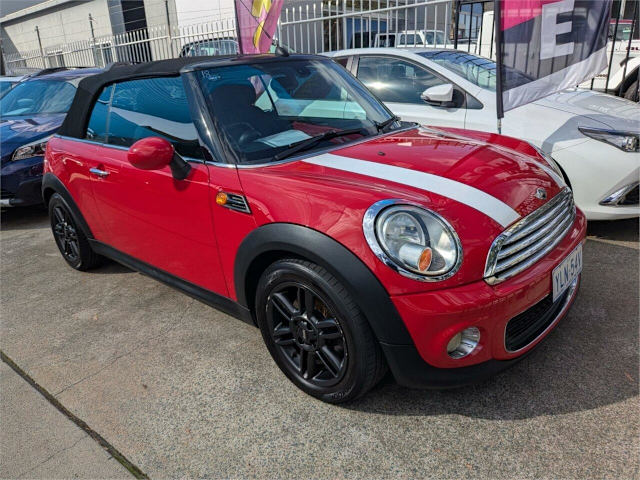 2011 Mini Cooper R57 MY11 Cabrio Red 6 Speed Manual Convertible | Cars ...
