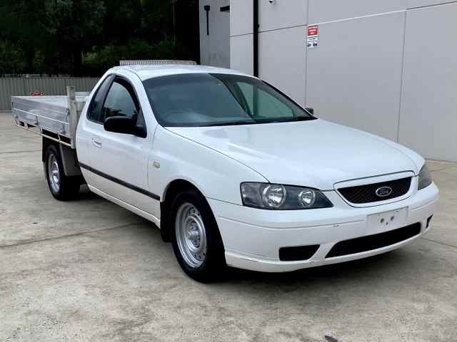 2006 FORD Falcon XL (LPG) TRADESMAN 4.0 Auto Tray back Ute log Books ...