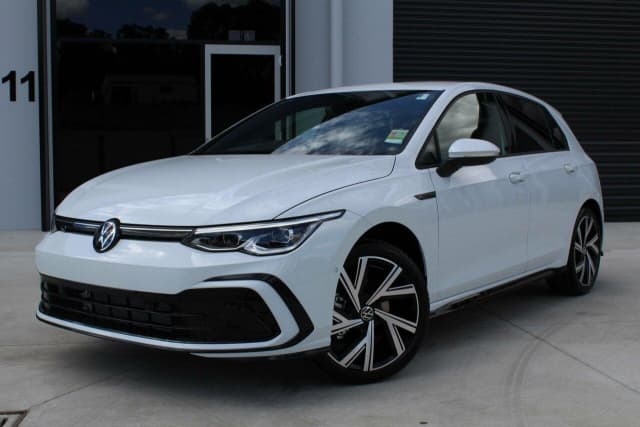 2023 Volkswagen Golf Mark 8 CD MY23 Update 110TSI R-Line Pure White 8 ...