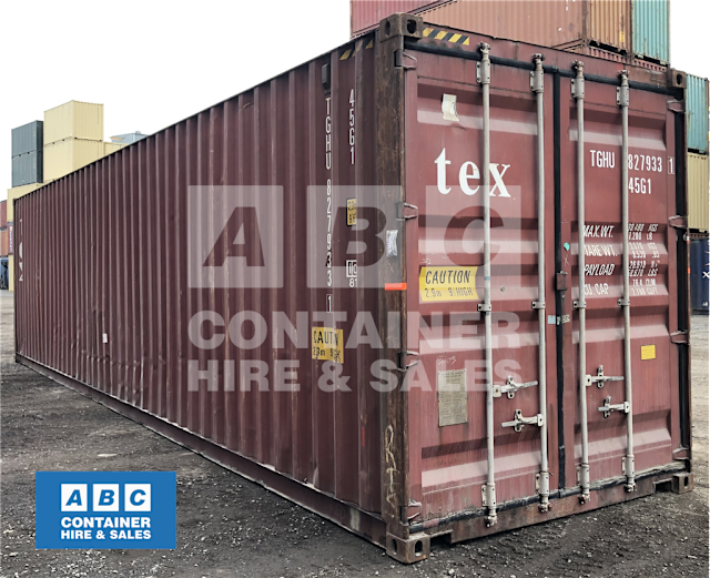 40 Foot HIGH CUBE Budget Storage Container in Cairns Construction