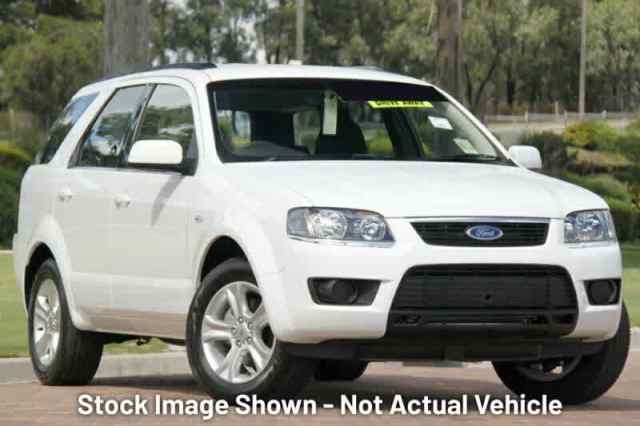 2009 Ford Territory SY MkII TX (RWD) White 4 Speed Auto Seq Sportshift ...