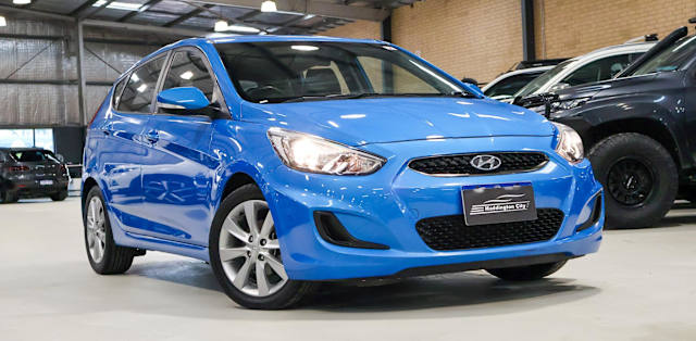 2018 Hyundai Accent RB6 MY18 Sport Blue 6 Speed Sports Automatic ...