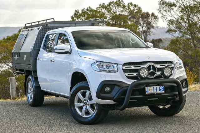 2018 Mercedes-Benz X-Class 470 X250d 4MATIC Progressive White 6 Speed ...