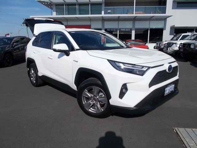 2022 Toyota RAV4 Axah54R GX (AWD) Hybrid Glacier White Continuous ...