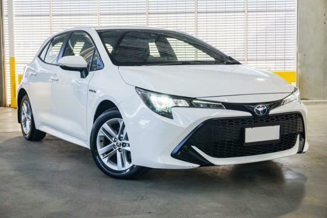 2020 Toyota Corolla ZWE211R Ascent Sport E-CVT Hybrid White 10 Speed ...