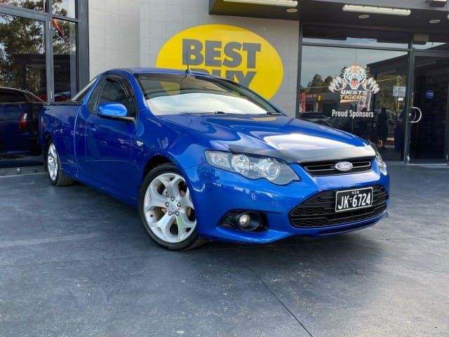 2012 Ford Falcon FG MkII XR6 Ute Super Cab Blue 6 Speed Manual Utility ...