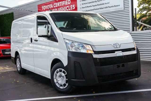 2019 Toyota HiAce GDH300R LWB White 6 Speed Sports Automatic Van | Cars ...