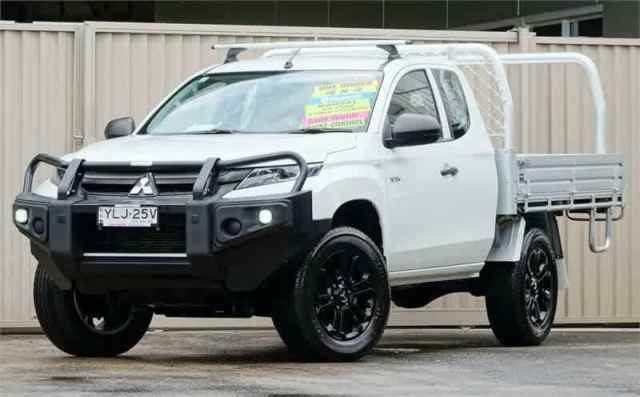 2021 Mitsubishi Triton MR MY21 GLX (4x4) White 6 Speed Manual Club Cab ...