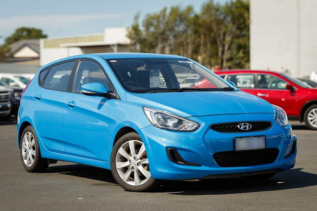 2019 Hyundai Accent RB6 MY19 Sport Blue 6 Speed Sports Automatic ...