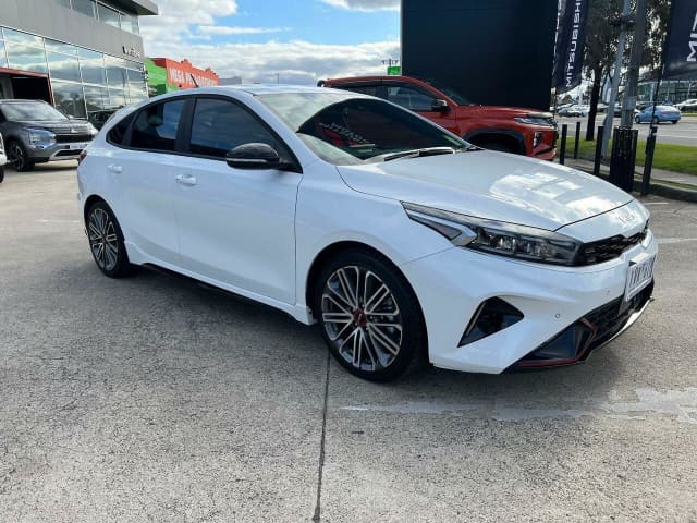 2022 Kia Cerato BD MY22 GT DCT White 7 Speed Sports Automatic Dual ...