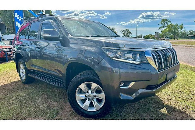 2018 Toyota Landcruiser Prado GDJ150R GXL Grey 6 Speed Sports Automatic ...