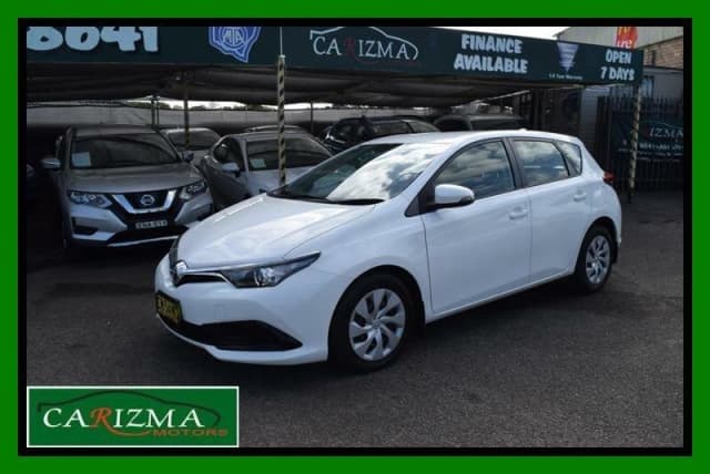 2017 Toyota Corolla ZRE182R MY17 Ascent White 7 Speed CVT Auto ...