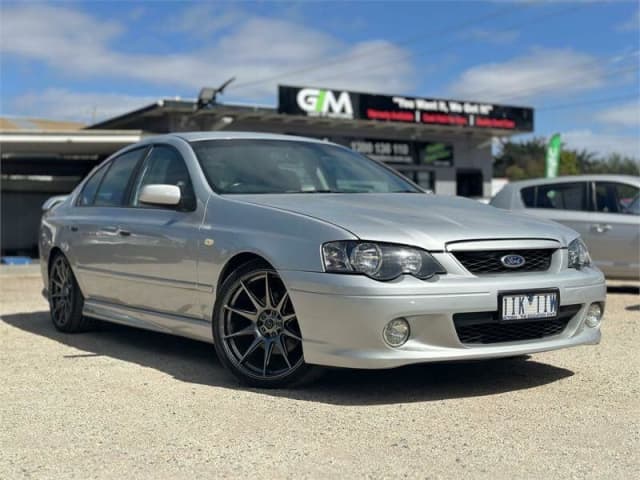 2003 Ford Falcon BA XR6 Silver, Chrome 4 Speed Sports Automatic Sedan ...