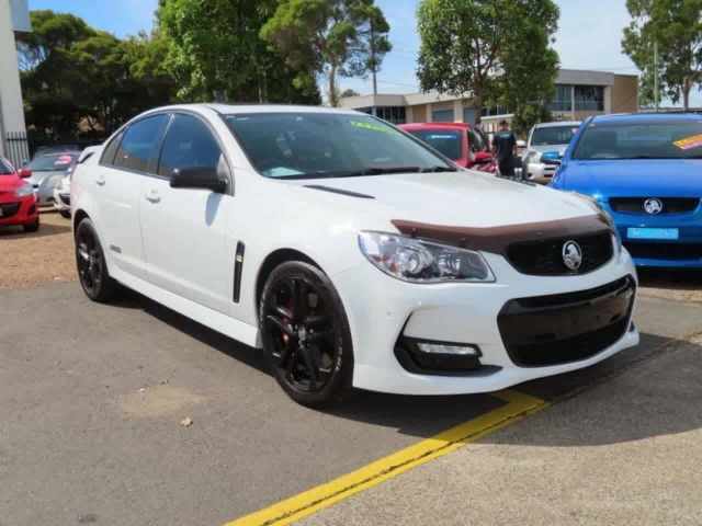 2017 Holden Commodore VF II MY17 SS V Redline Heron White 6 Speed ...