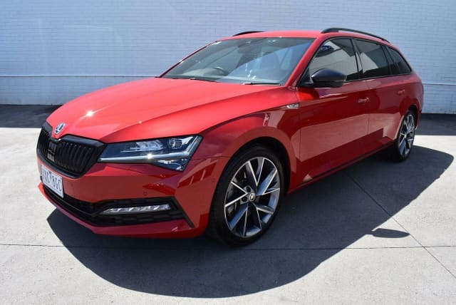 2021 Skoda Superb NP MY22 206TSI DSG SportLine Red 6 Speed Sports ...